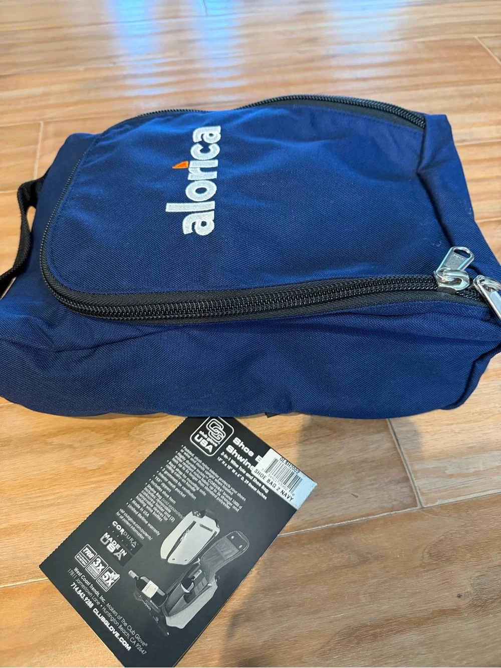 Club Glove Shoe Bag 2 – Navy – New With Tags